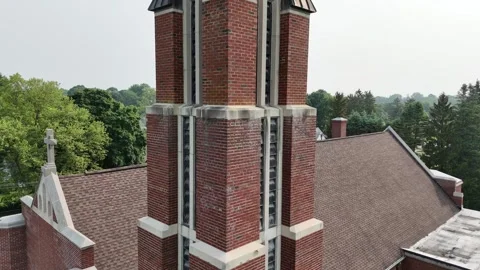 Features of a Cathedral - Syracuse, NY Video stock 336353757