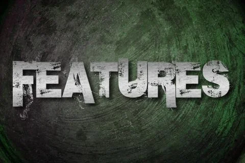 Features concept Stock Illustration
