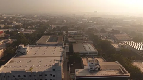The features a window pattern, contrasting with the dark-toned commercial Stock Footage 330326130