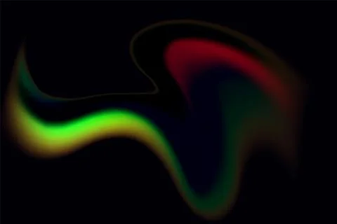 A featuring a dark backdrop with vibrant blue glowing fractal lines Stockillustratie