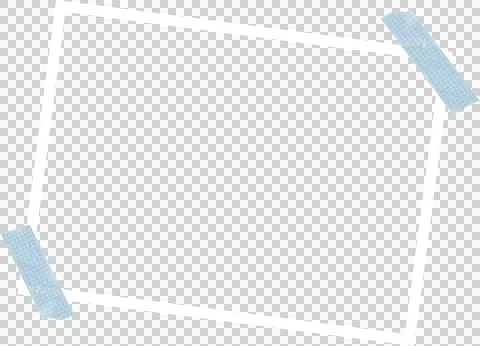 Featuring flat design tilted rectangular frame with light blue grid tape on Illustrazione stock