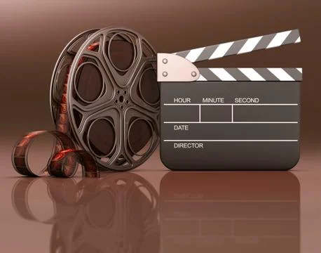Featuring Movie Stock Illustration