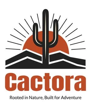 Featuring a saguaro cactus, a setting sun, and mountain silhouettes. Stock Illustration