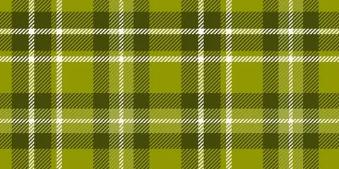 Featuring a seamless pattern with a classic plaid design in shades of green.. Stock Illustration