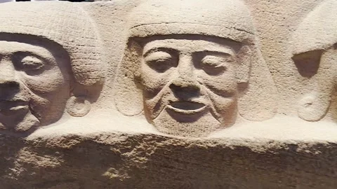 Feb12, 2026, Cairo, Egypt: Ancient Egyptian art. Egyptian statues Stock Footage 345846408