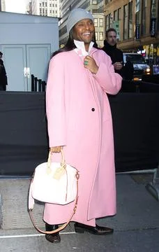  February 07, 2025 Law Roach attend Calvin Klein 2025 Collection in New Yo... Stock Photos
