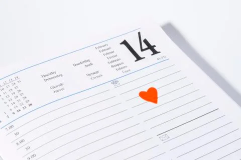 February 14th  valentines Stock-Fotos