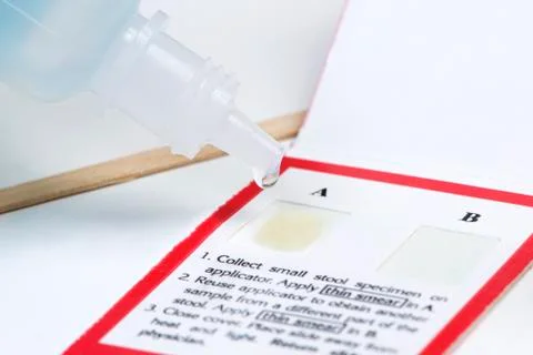 Fecal Sample Test Stock Photos