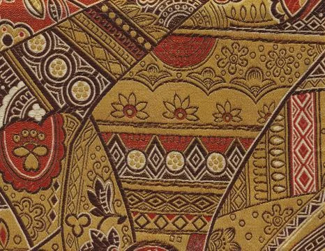 Fecorated cloth texture 写真素材