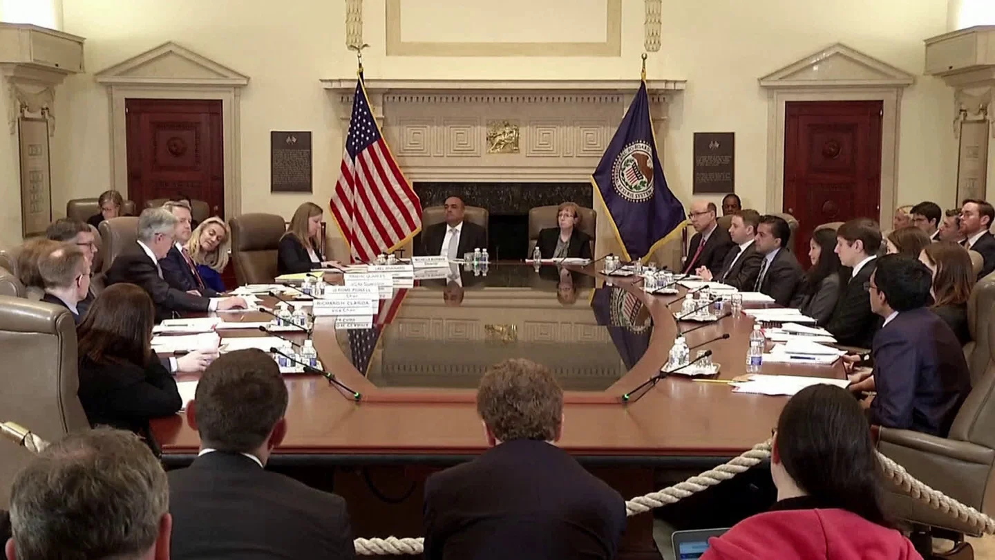 Fed Slashes Rates, Central Banks Pull Out Stops To Cushion Coronavirus Blo... Stock Footage