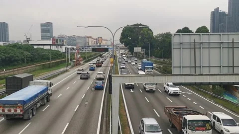 FEDERAL HIGHWAY Stock Footage 147165385