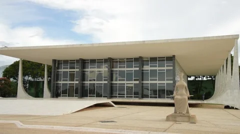 Federal justice in brazil Stock Footage 59129998