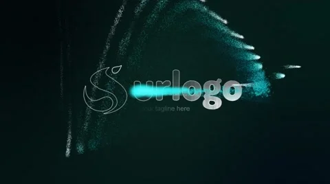 Federal Particle Coalition Logo Reveal  After Effects	Stock