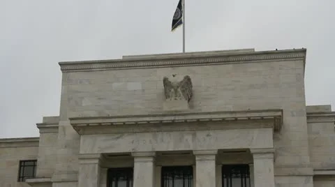 Federal Reserve Building Stock Footage