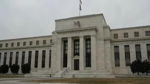 Federal Reserve Building 스톡 동영상 20523041