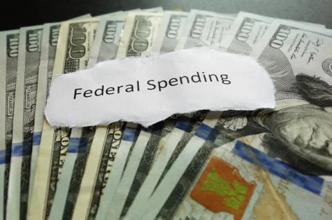 Federal Spending Foto stock