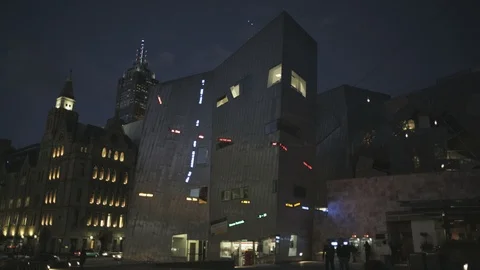 Federation Square, Melbourne, Australia Video stock 94134109