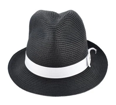 Fedora like hat isolated Stock Photos