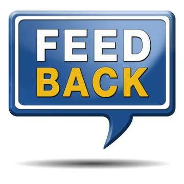 Feed back icon Stock Illustration