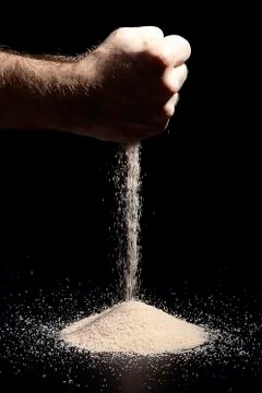 Feed in hand Stock Photos