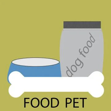 Feed pet icon design Stock-Illustration