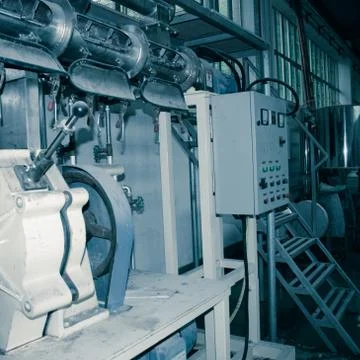 Feed produce machine Foto stock