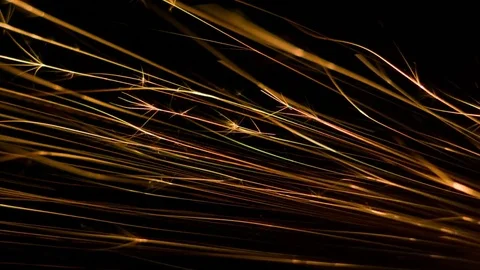 Feed sparkling flashes Stock Footage 75625824