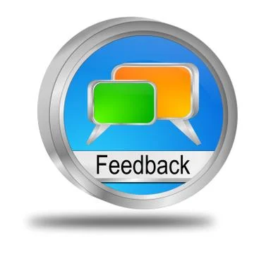 Feedback button Stock Photos
