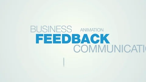 Feedback communication business information answer client comment message Stock Footage 94119621