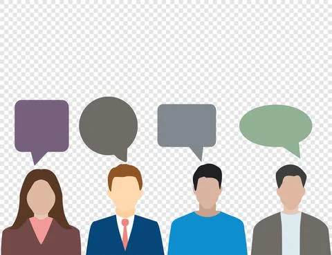 Feedback customer, opinion. Vector illustration. Flat design. Stock Illustration