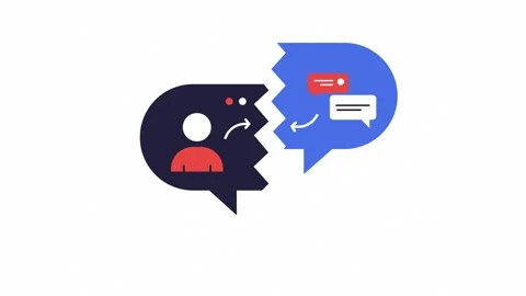 Feedback from customers on 2D motion graphic animation in HD. Stock Footage 341737743