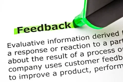 Feedback Definition Photos