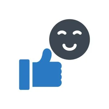 Feedback glyph colour icon 스톡 일러스트