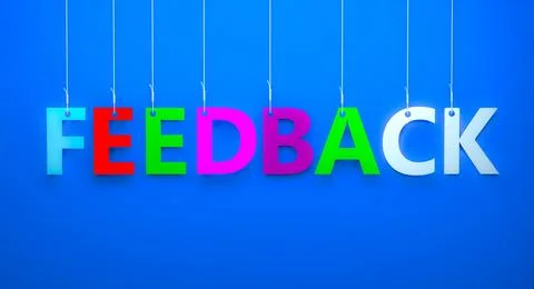 Feedback hanging rope Stock Illustration
