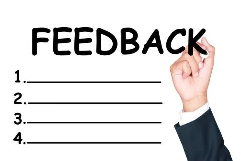 Feedback list Stock Photos