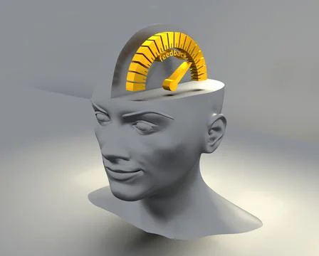 Feedback measuring concept Stock Illustration