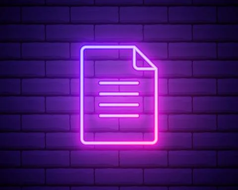 Feedback neon icon. Elements of education set. Simple icon for websites, web  Stock Illustration