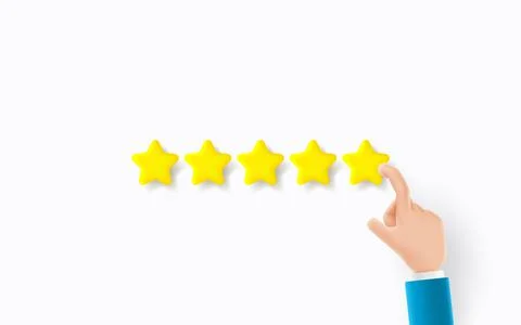 Feedback or rating concept banner Stock Illustration