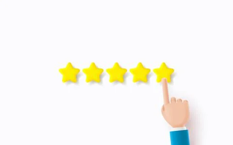 Feedback or rating concept banner Stock Illustration