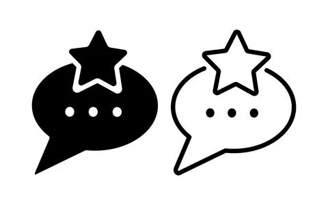 Feedback or Review icon vector illustration Stock Illustration