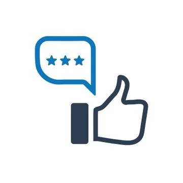 Feedback,  review icon Illustrazione stock