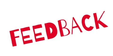 Feedback rubber stamp Stock Illustration