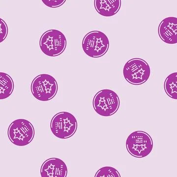 Feedback testimonial customer glyph seamless pattern Stock Illustration