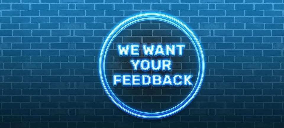 Feedback wall Stock Illustration