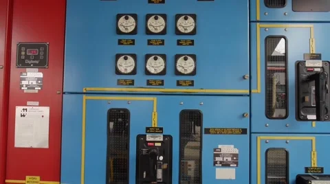 Feeder power transformer Stock Footage 48750520