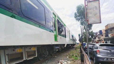 Feeder trains Stock Photos