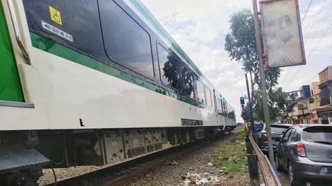 Feeder trains Stock Photos