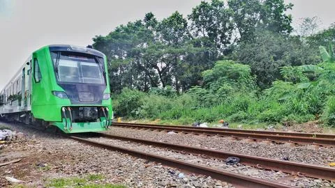 Feeder trains Stock Photos