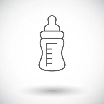 Feeding bottle Stock Illustration