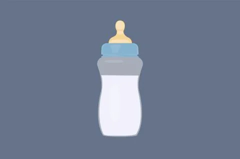 Feeding Bottle Illustrazione stock